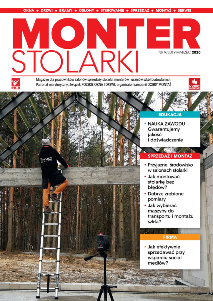 Monter Stolarki 9/2020