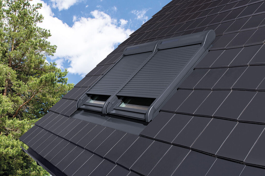 Roleta zewnętrzna Komfort skutecznie chroni w gorące dni przed uciążliwym upałem, ale także przed promieniowaniem UV.