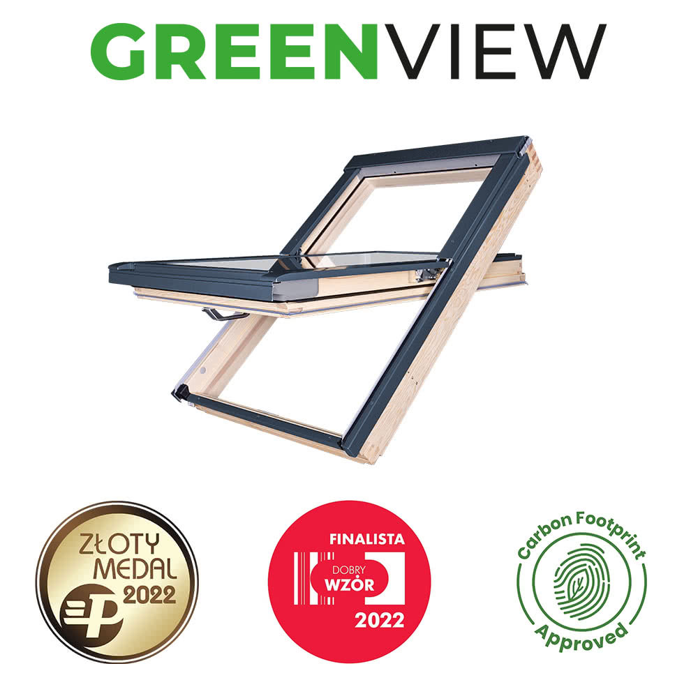 Nowa generacja okien dachowych GREENVIEW - akustyka na nowym poziomie