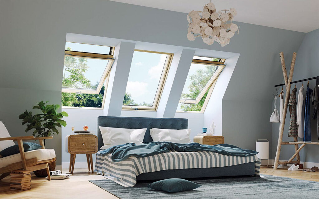 FAKRO w swojej ofercie posiada kompleksowe rozwiązania, po które śmiało można sięgać decydując się na termomodernizację. Fot. Fakro